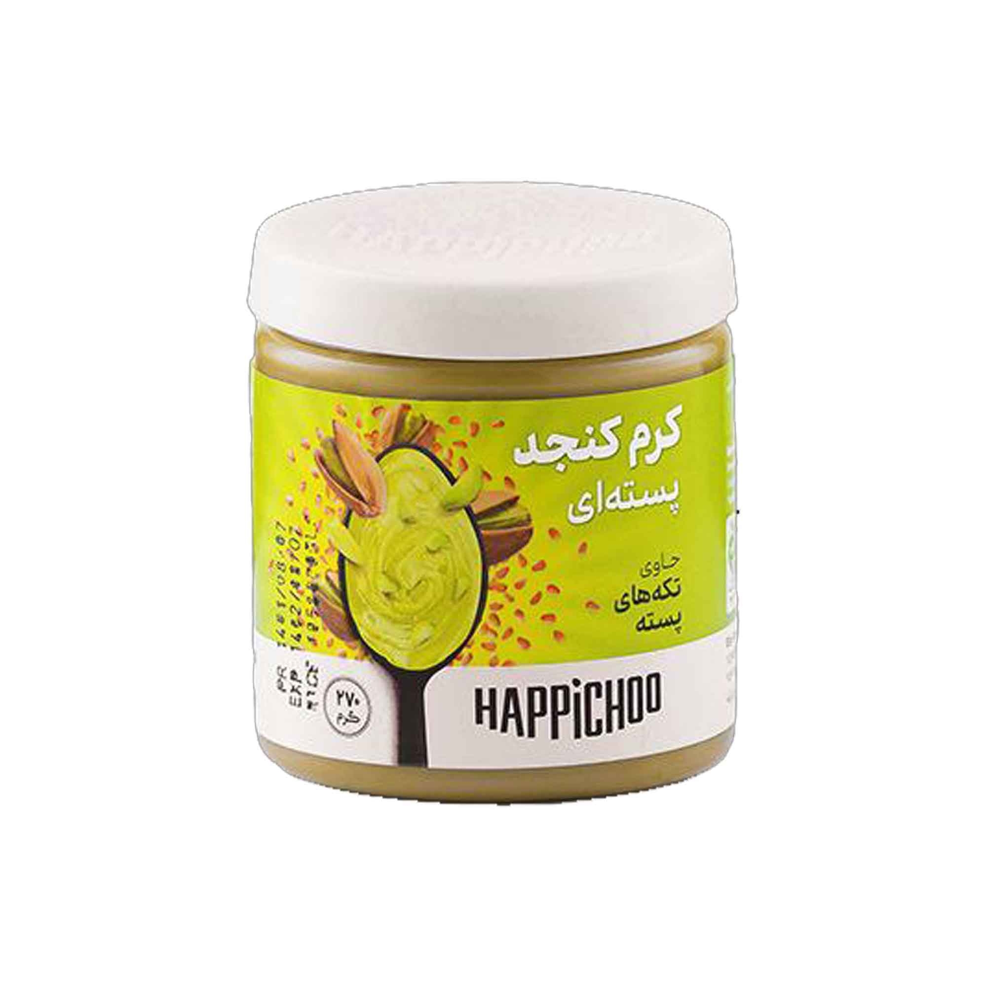 کرم کنجد پسته هپی چو 