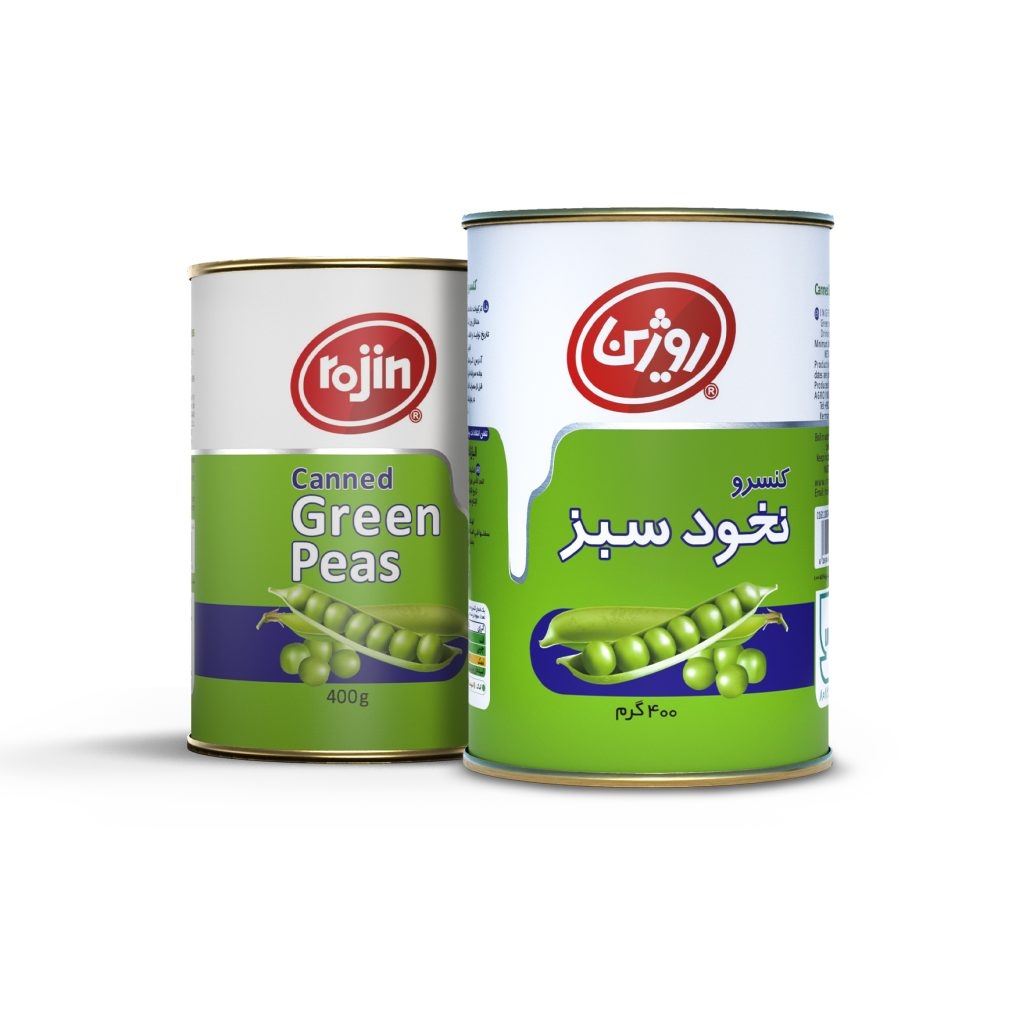 کنسرو نخود سبز روژین